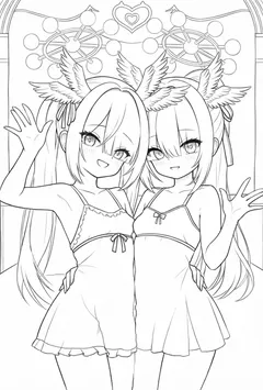 我的可爱清纯双胞胎女儿不可能被人攻略调教